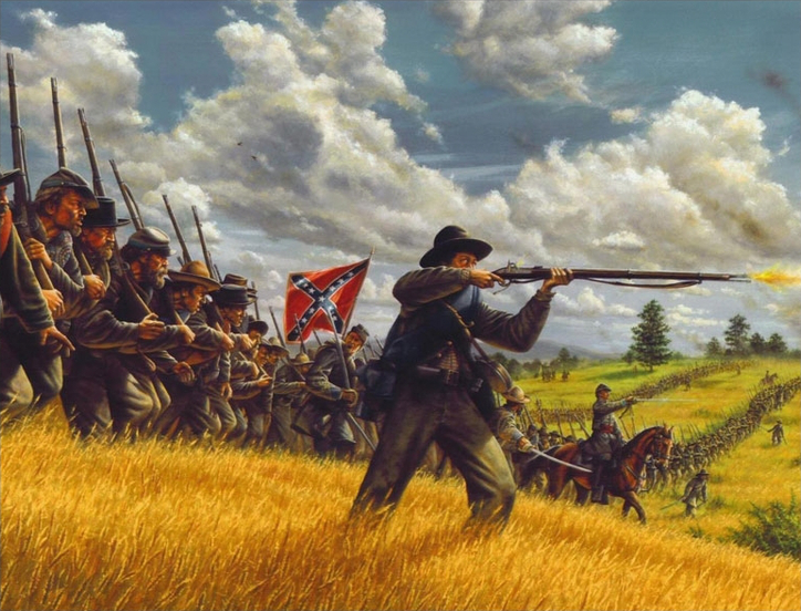 26th NC at Gettysburg PA 1 july 1863