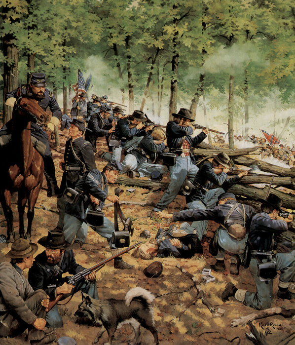 21st OH battle of Chickamauga GA 20 sept 1863