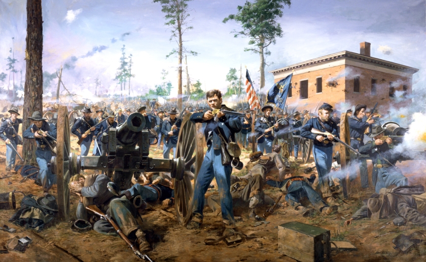 66th IL battle of Atlanta GA 22 july 1864